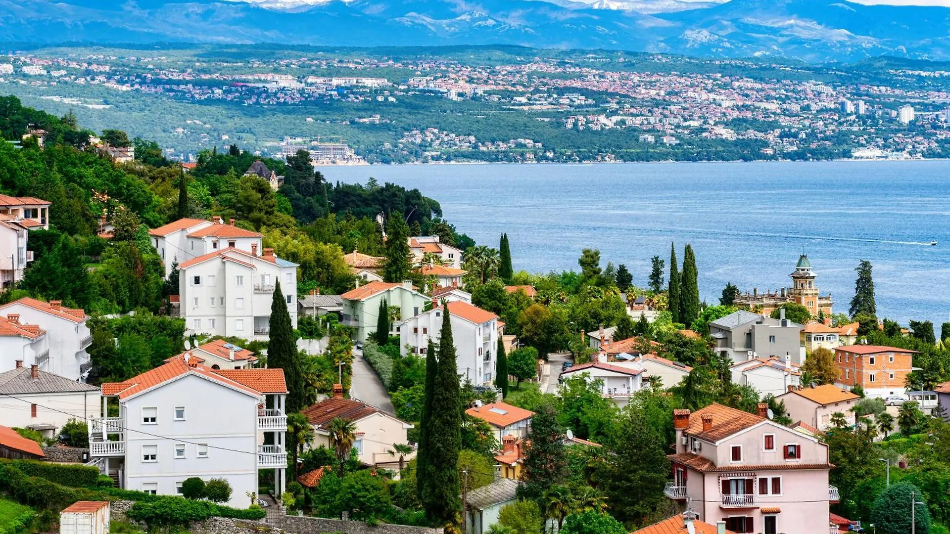 Pool Villa Abbazia Seaview - Happy Rentals Icici Croatia
