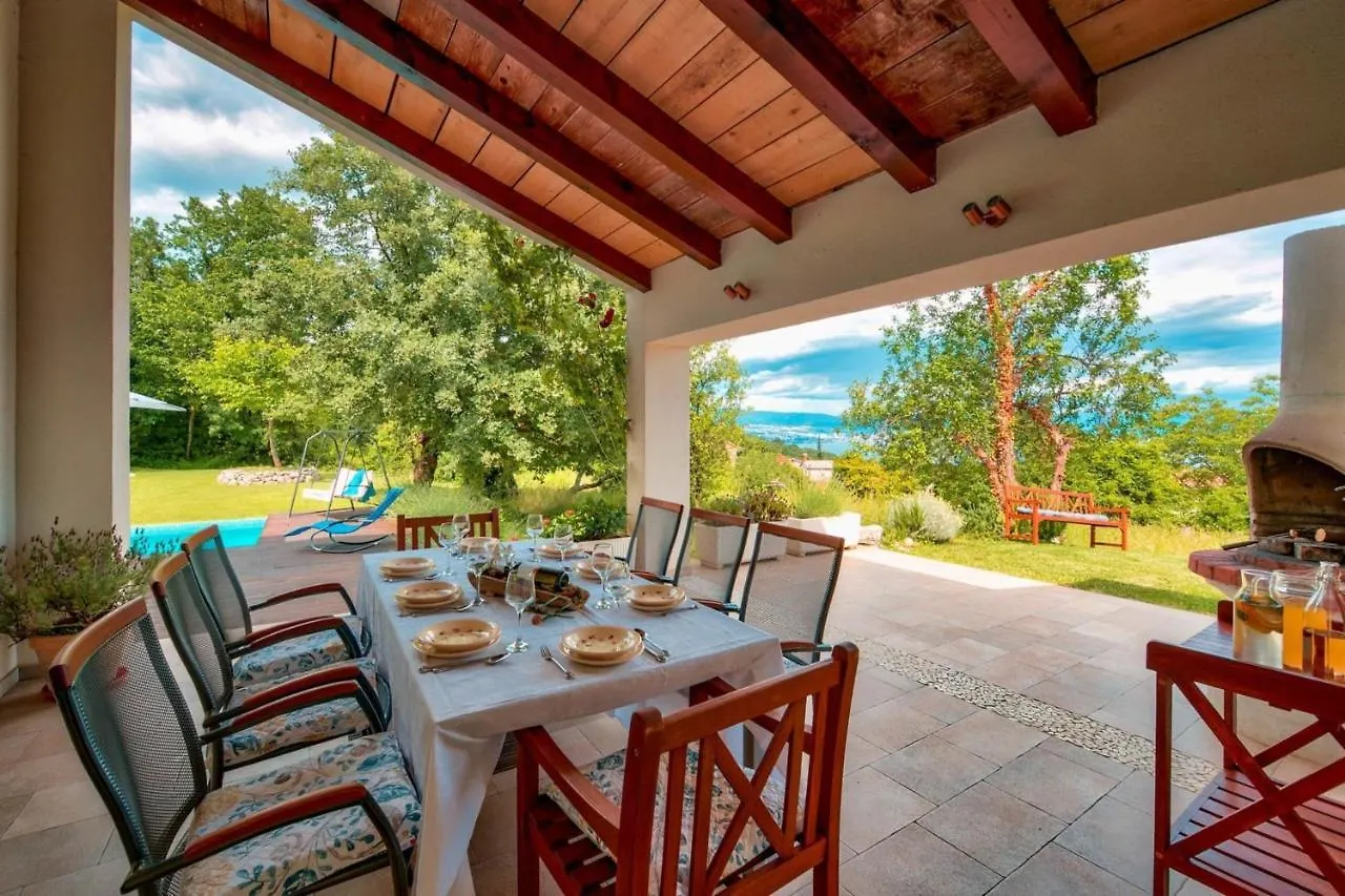 Pool Villa Abbazia Seaview - Happy Rentals Ičići