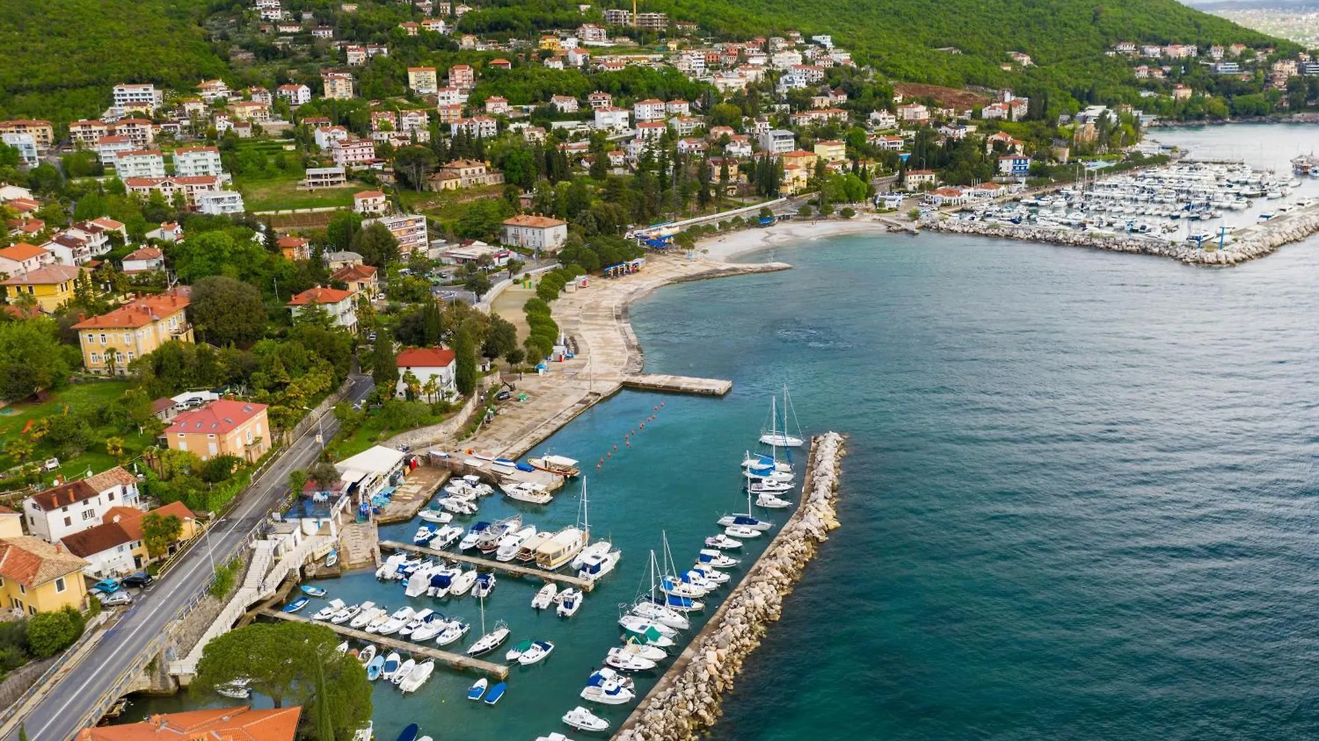 Pool Villa Abbazia Seaview - Happy Rentals Ičići